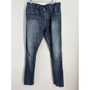 Evisu Jeans Men’s Size 33x31 Straight Leg Y2K Streetwear Skater 1230